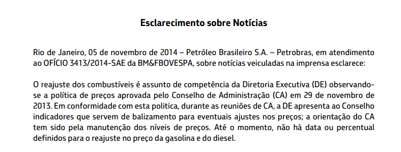 comunicado dia 05.11