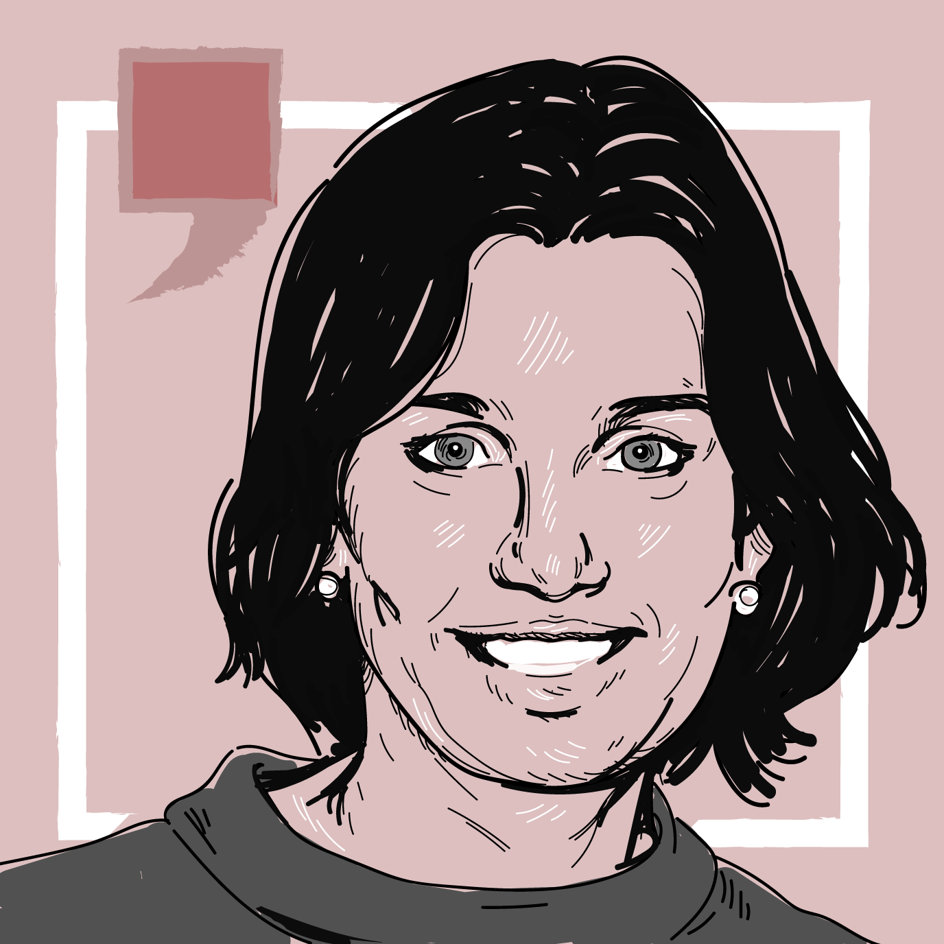 Ana Siqueira em ilustração