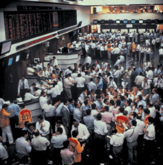 Bovespa, final dos anos 1990 (Centro de Memória BM&FBOVESPA)