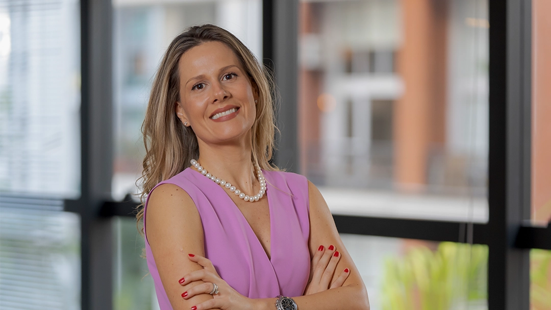 Legenda da foto: Carolina Giovanella, fundadora e CEO da Portofino Multi Family Office
