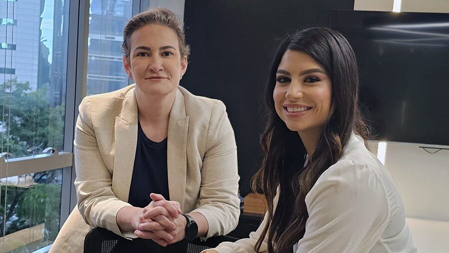 Amanda Martins e Nathalia Machado, sócias fundadoras da Canal Securitizadora